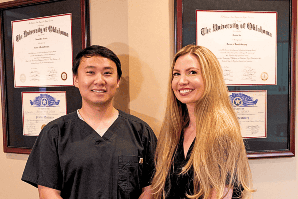 Dr. Linfan Jin DDS and Dr. Hannah Jin DDS